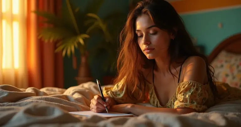 Journaling antes de dormir: durma em 7 minutos sem remédio