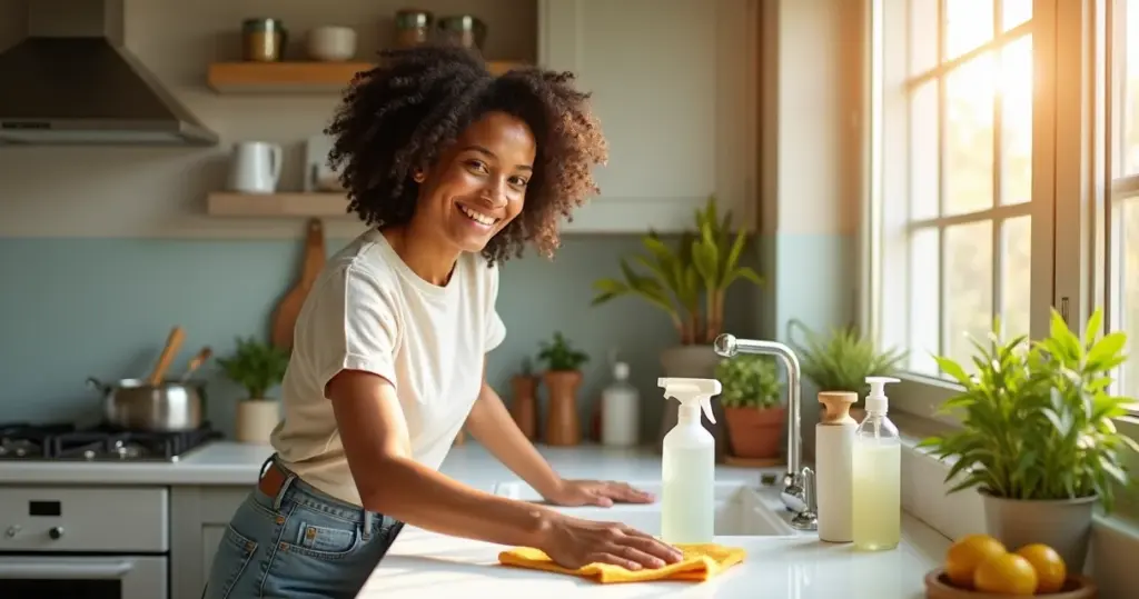 Limpeza doméstica ecológica: casa brilhando sem químicos e com economia Limpeza doméstica ecológica: casa brilhando sem químicos e com economia