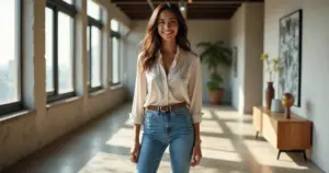 17 Ideias de Looks com Calça Jeans que Vão Multiplicar Seu Guarda-Roupa
