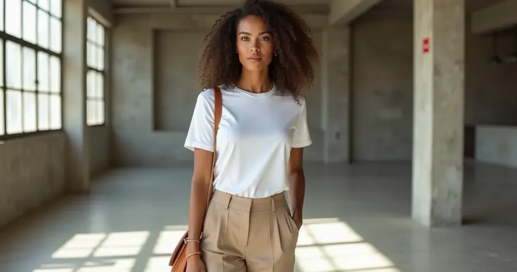 8 Looks com Camiseta Branca Básica: Do Casual ao Sofisticado