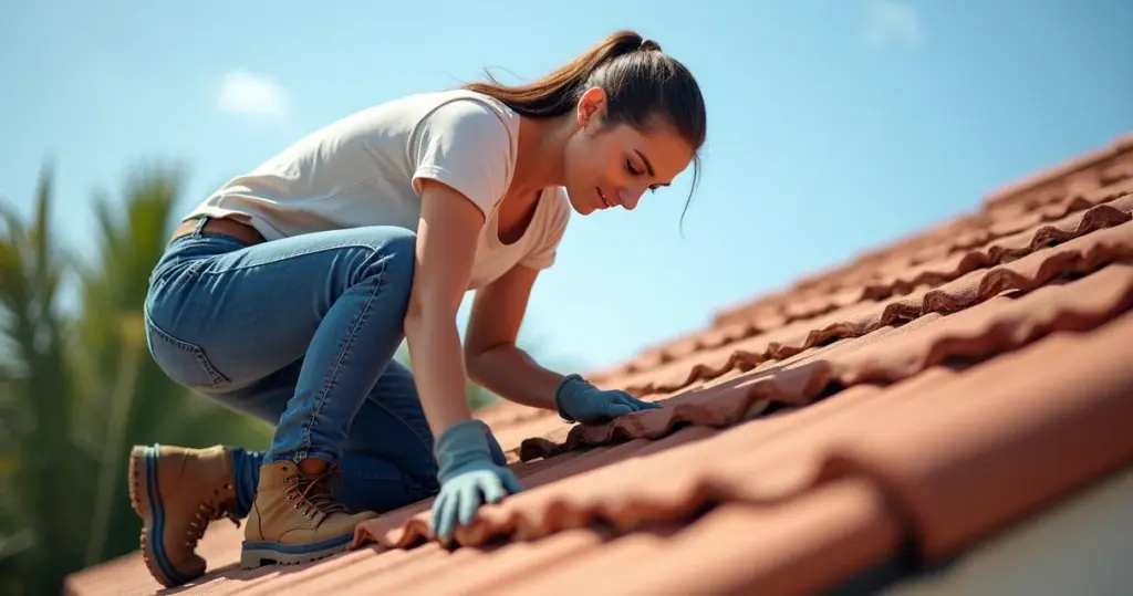 Manutenção de telhado de cerâmica: evite reformas de R$10 mil com 1 dia por ano