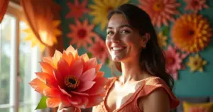27 Ideias de Molde de Flor para Imprimir: Decoração Perfeita Sem Ser Artista