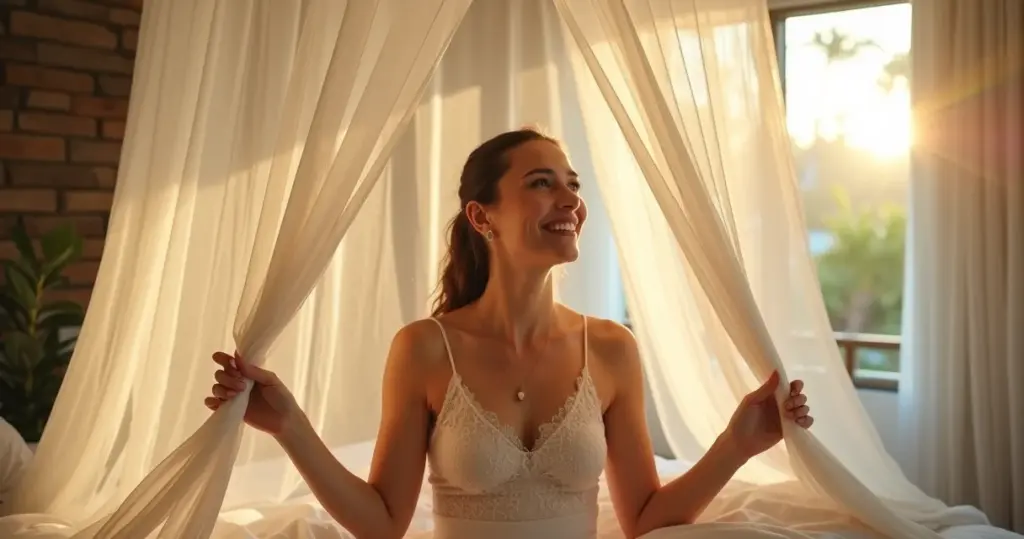 Como um simples mosquiteiro pode reduzir seu estresse noturno em 70%