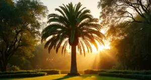 Palmeira-real: o truque que transforma seu jardim em 3 anos