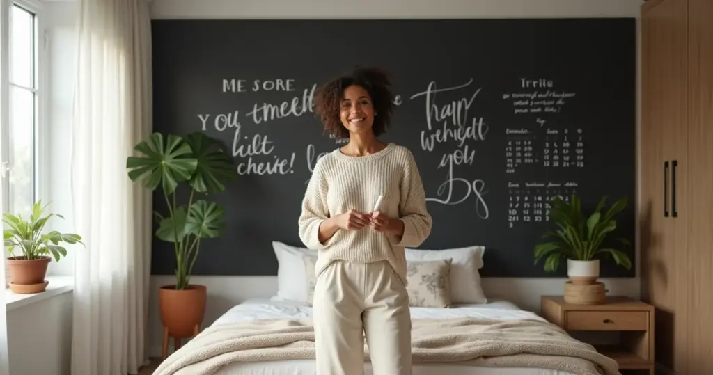 35 Ideias de Parede de Lousa no Quarto: Transforme seu Espaço em 2026