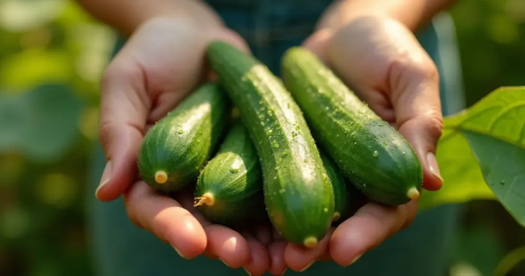 Pé de pepino: colha 15 frutos por planta em 50 dias