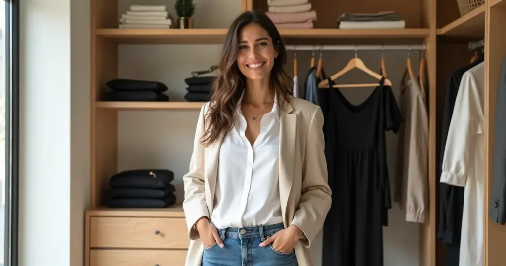 Pecas coringa para um guarda roupa feminino: 5 itens viram 25 looks