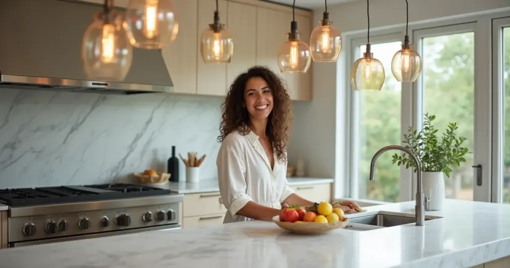 23 Ideias de Pendentes para Bancada de Cozinha Americana que Vão Transformar Seu Espaço 23 Ideias de Pendentes para Bancada de Cozinha Americana que Vão Transformar Seu Espaço