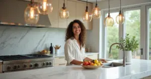 23 Ideias de Pendentes para Bancada de Cozinha Americana que Vão Transformar Seu Espaço