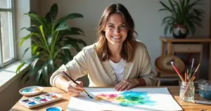 Aquarela vibrante para iniciantes: o papel certo + 3 técnicas que funcionam