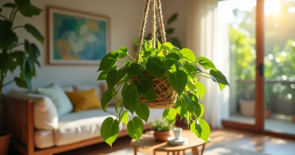 Planta giboia: como ela purifica o ar e transforma sua casa sem esforço