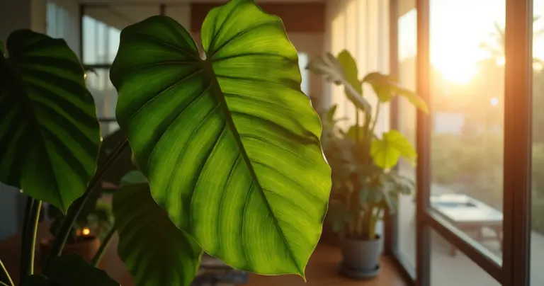 Planta orelha de elefante: o truque de iluminação que ninguém te conta Planta orelha de elefante: o truque de iluminação que ninguém te conta