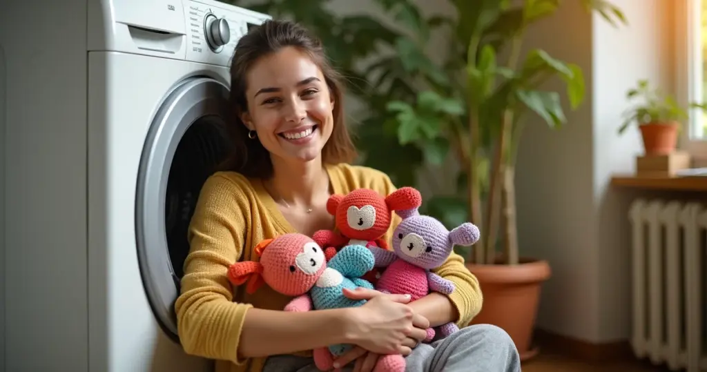 Pode lavar amigurumi na máquina sem medo: veja o método certo Pode lavar amigurumi na máquina sem medo: veja o método certo