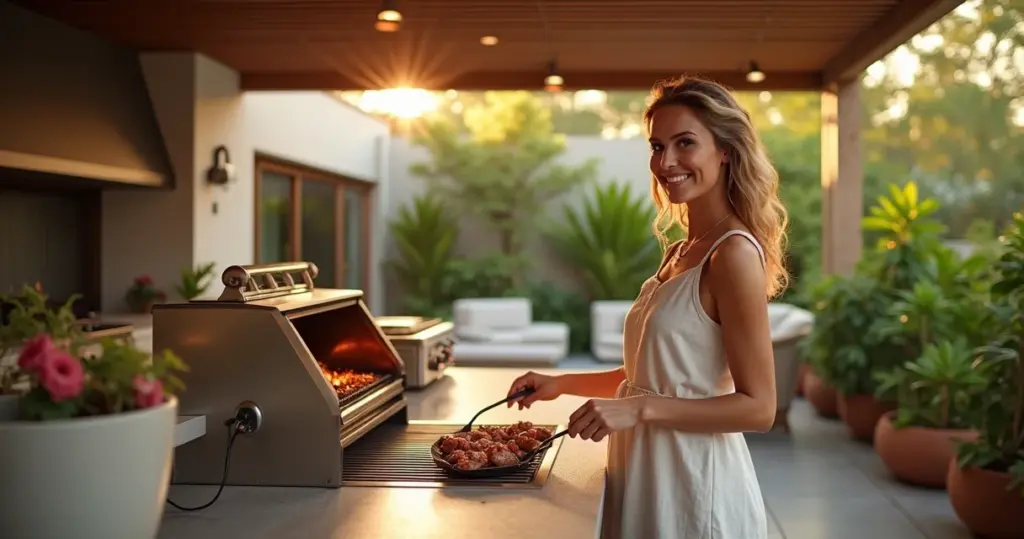 12 Ideias de Projeto Área Gourmet com Churrasqueira e Cozinha que Valorizam