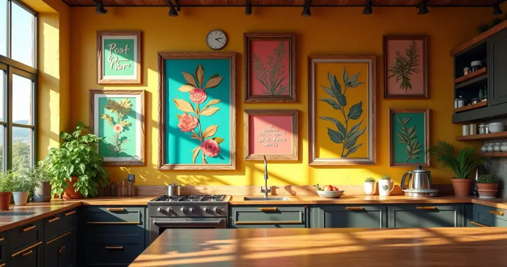 27 Ideias de Quadros para Cozinha que Vão Transformar seu Cantinho Hoje