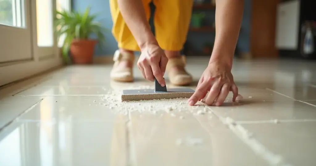 Rejunte: o erro que destrói seu piso em meses e como evitar