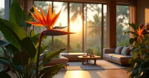 Strelitzia nicolai: a planta que cria um oásis tropical dentro de casa Strelitzia nicolai: a planta que cria um oásis tropical dentro de casa