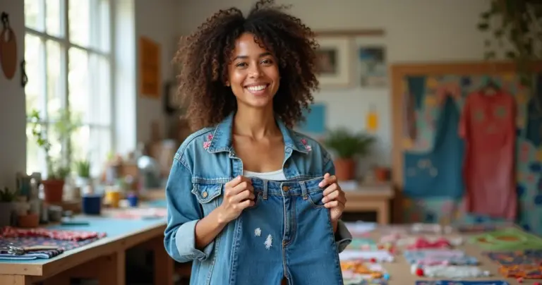 45 Ideias de Upcycling de Roupas: Renove seu Guarda-Roupa sem Gastar 45 Ideias de Upcycling de Roupas: Renove seu Guarda-Roupa sem Gastar