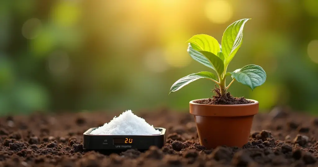 Ureia para plantas: o erro de 2g que queima raízes em horas
