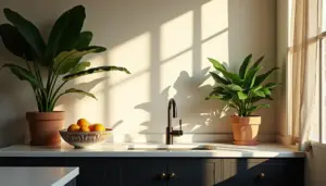 40 Ideias de Armário de Cozinha Preto e Branco para Renovar sem Gastar Muito