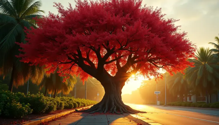 Árvore flamboyant: beleza que pode quebrar sua calçada? Saiba onde plantar