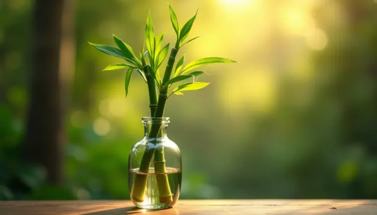 Bambu da sorte: o erro que amarela as folhas e como evitar