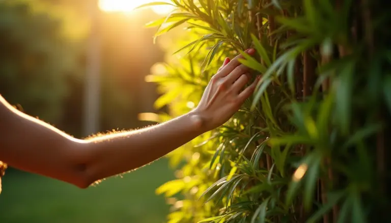 Bambu de jardim que não invade: a espécie certa para sua cerca viva