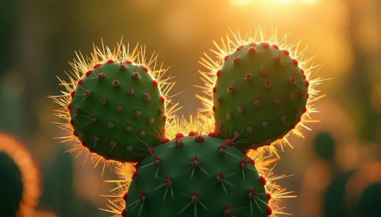 Cacto orelha de Mickey: não tem espinhos, mas cuidado com os gloquídios