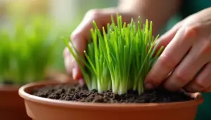 Como plantar cebolinha em vaso e nunca mais comprar no mercado