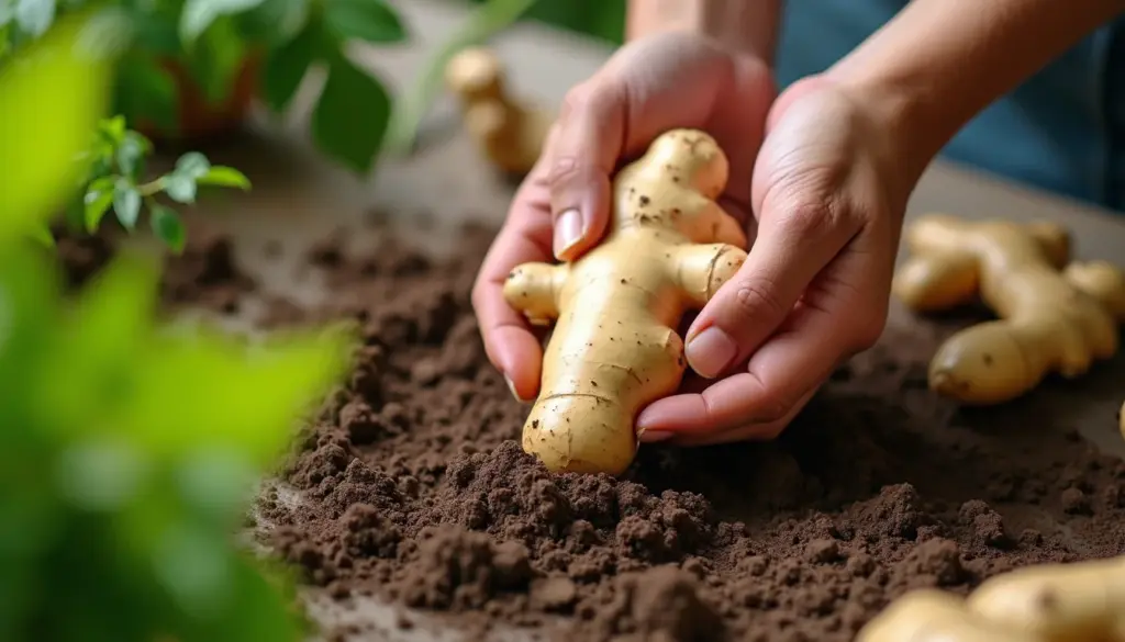 Como plantar gengibre e não deixar a raiz apodrecer