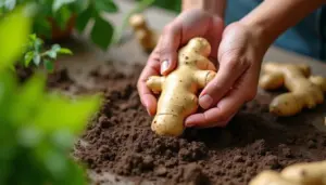 Como plantar gengibre e não deixar a raiz apodrecer
