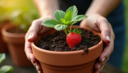 Como Plantar Morango no Vaso e Colher em Casa: Passo a Passo Fácil