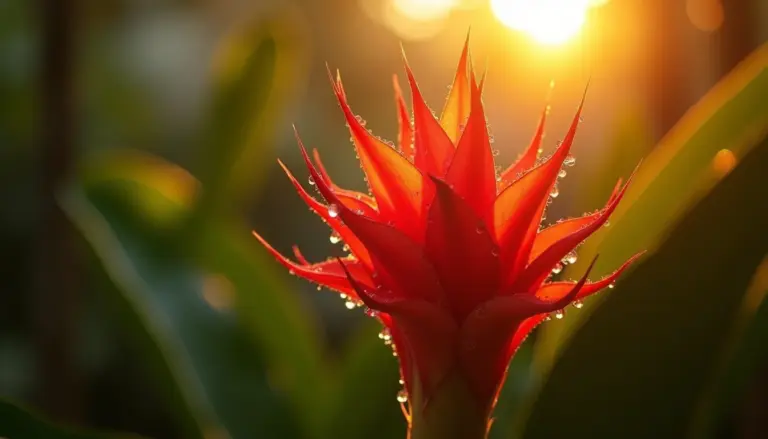 Dama da noite vermelha: a flor que desabrocha de dia e surpreende