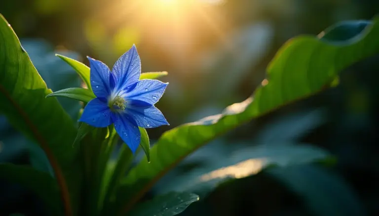 Gengibre azul: a planta que floresce na sombra e exige pouco