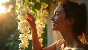 Jasmim Pendente: Como Escolher a Espécie Certa e Ter Flores em Cascata Jasmim Pendente: Como Escolher a Espécie Certa e Ter Flores em Cascata