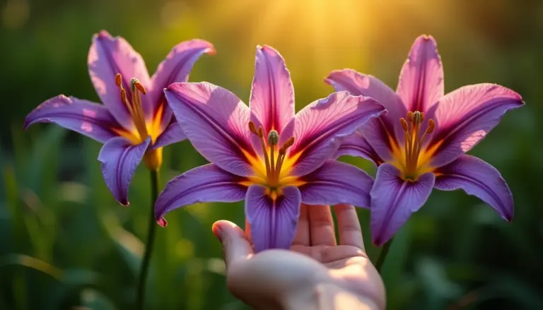 Lírio roxo: não compre antes de saber que são 3 plantas diferentes