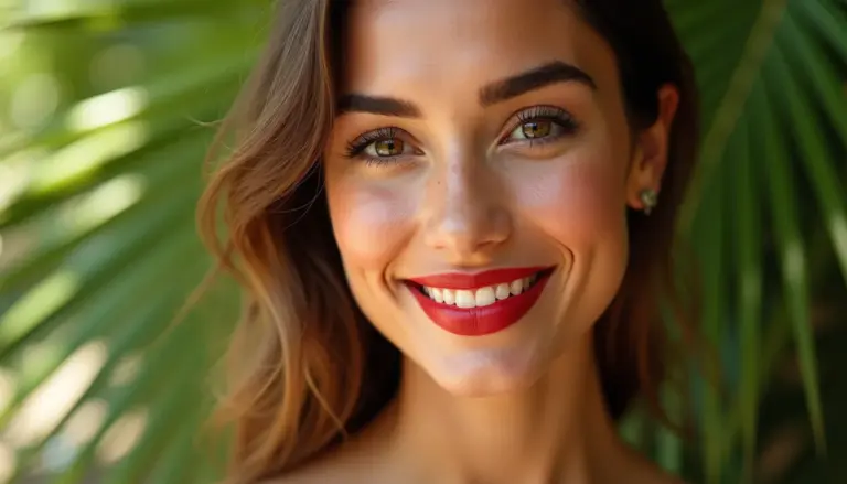 47 Ideias de Maquiagem Simples com Batom Vermelho para Arrasar