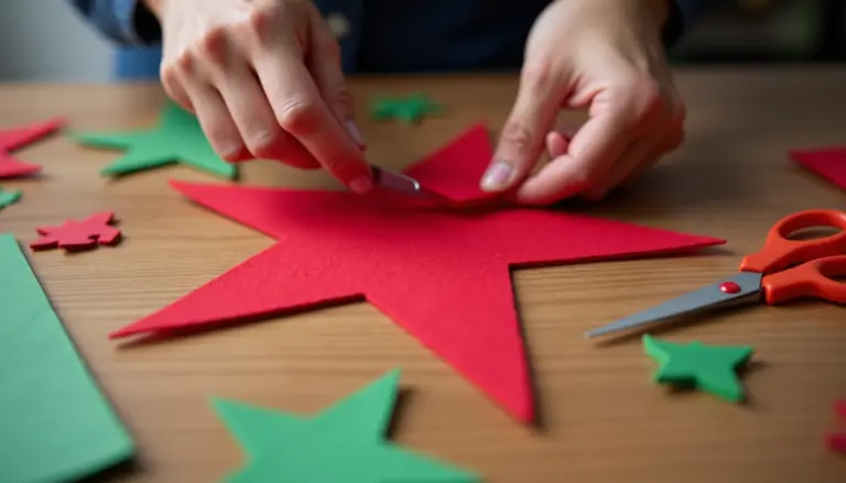 5 Moldes de Estrela de Natal Grátis para Imprimir Agora
