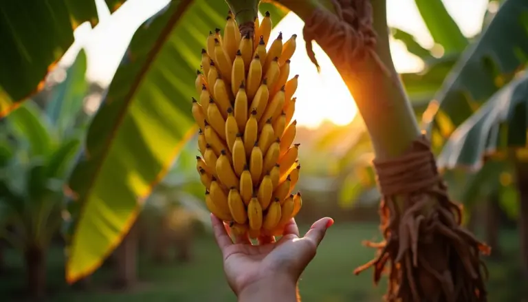 Pé de banana frutifica em menos de 1 ano com este truque