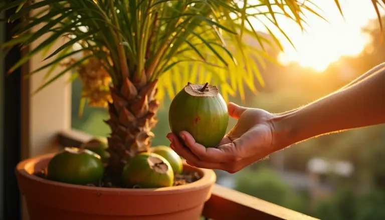Pé de coco anão: colha até 250 frutos por ano em vaso