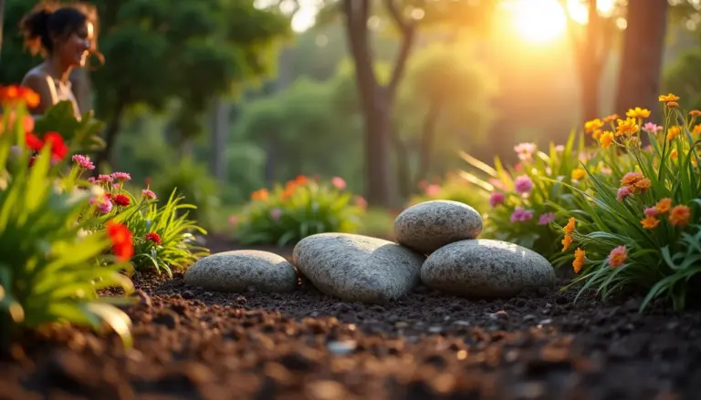 47 Ideias de Pedra Jardim Que Não Afundam Nem Viram Lama