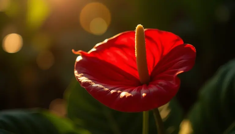 Planta anturio não floresce? O erro que você comete na luz