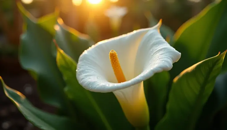 Planta calla: o erro que faz sua flor morrer em dias Planta calla: o erro que faz sua flor morrer em dias