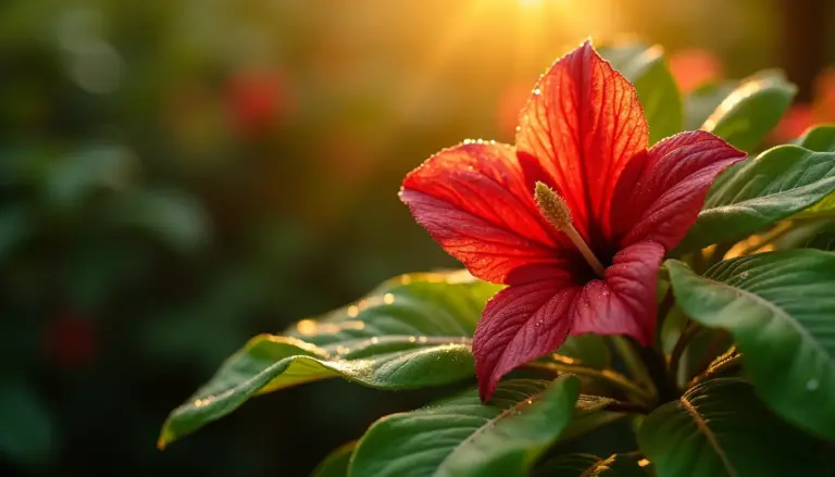 Planta Justicia Vermelha: 3 Passos para Florir o Ano Todo