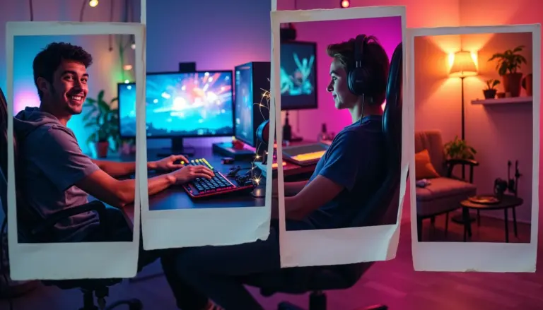 33 Ideias de Quarto Gamer que Cabem no Seu Bolso e no Seu Espaço