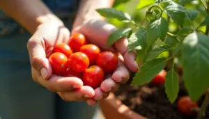 Como plantar tomate cereja em vaso e colher frutos doces em 90 dias