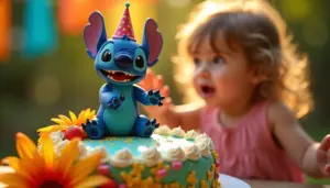 47 Topper de Bolo Stitch para Imprimir Grátis e Lindos