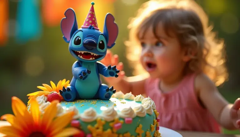 47 Topper de Bolo Stitch para Imprimir Grátis e Lindos 47 Topper de Bolo Stitch para Imprimir Grátis e Lindos